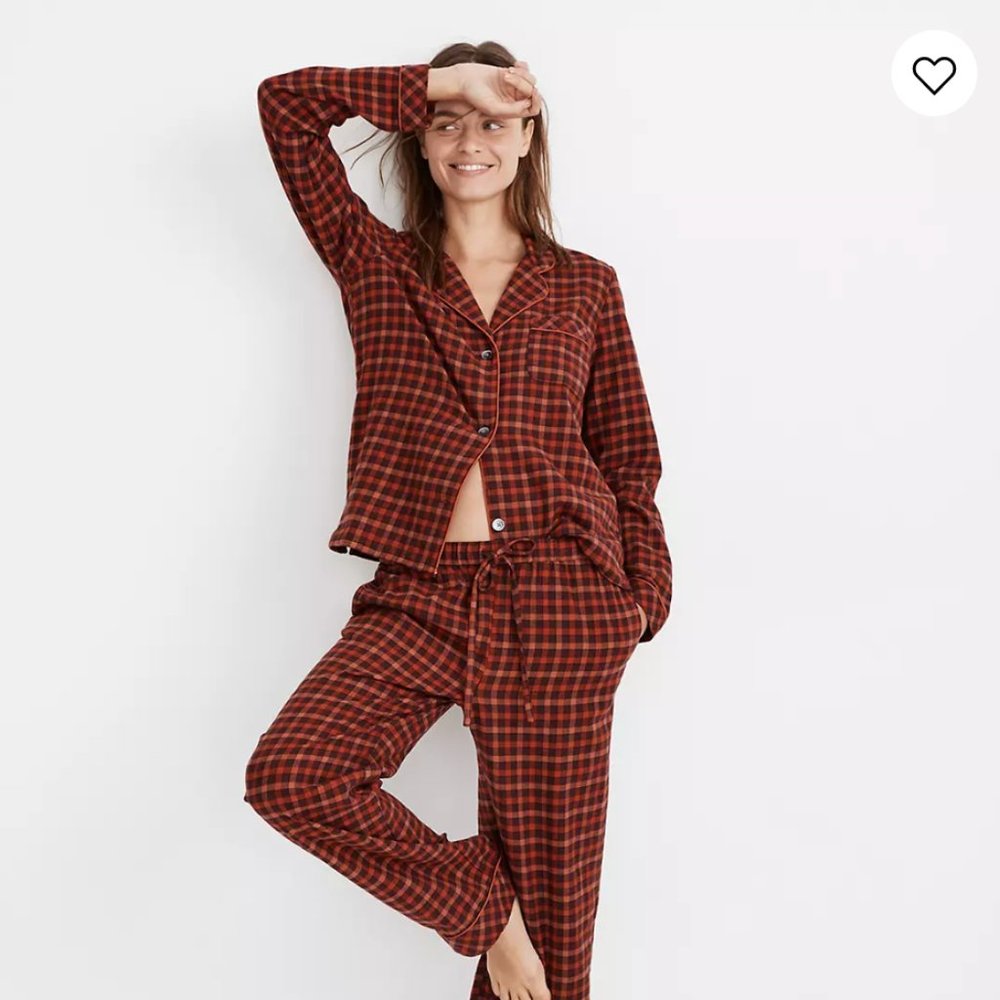 !FINAL CHANCE! Madewell Checked Flannel Pajama Top